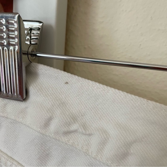 Agolde Criss Cross Straight Jeans in Element White Size 26 - Picture 8 of 9